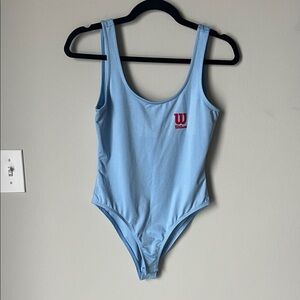 Wilson Sky Blue Women's One Piece bodysuit